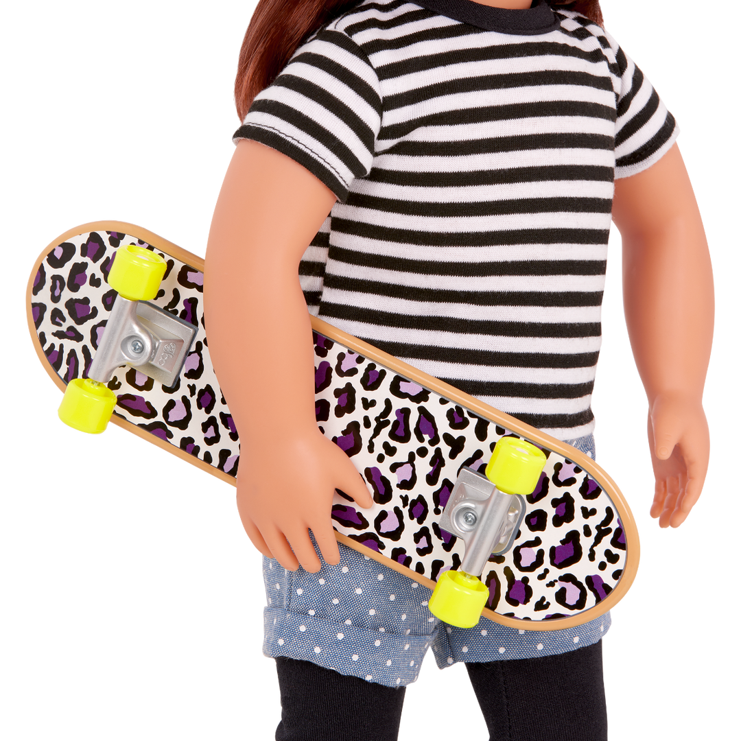 That's How I Roll - 46cm Doll Clothing - Top, Bottom & Skateboard - Our Generation