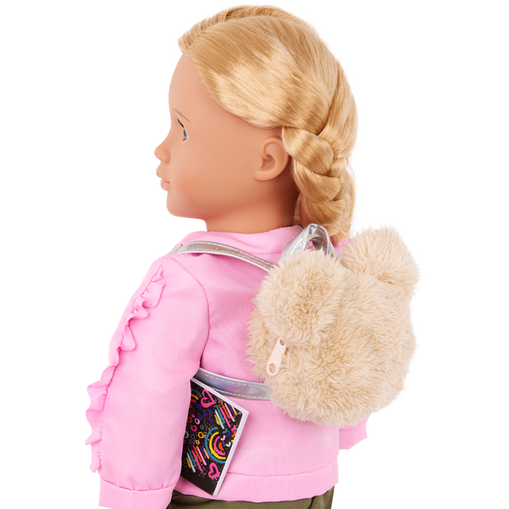 School Shimmer - School Themed Outfit for 46cm Dolls - Top & Bottom with Accessories - Clothes for Dolls - Our Generation UK