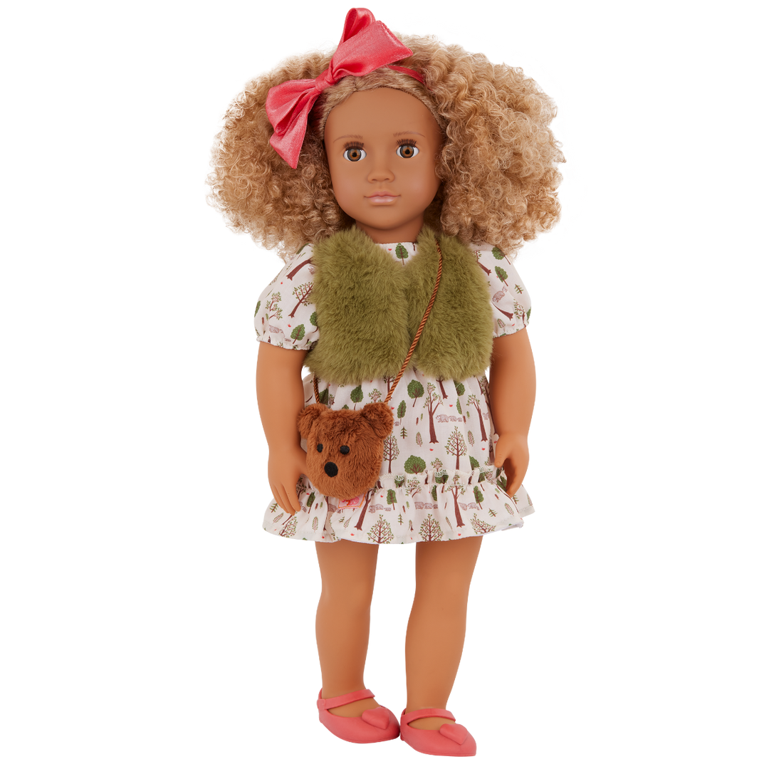 Addison - 46cm Outdoor Doll - OG Doll with Brown Hair & Eyes - Toys & Gifts for Kids - Our Generation UK