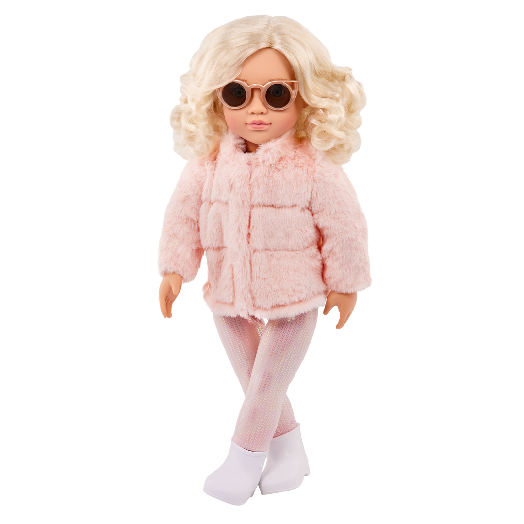 Ava - 46cm Fashion Doll - OG Doll with Blue Eyes & Brown Hair - Toys & Gifts for Kids - Ages 3 -12 Years - Our Generation UK