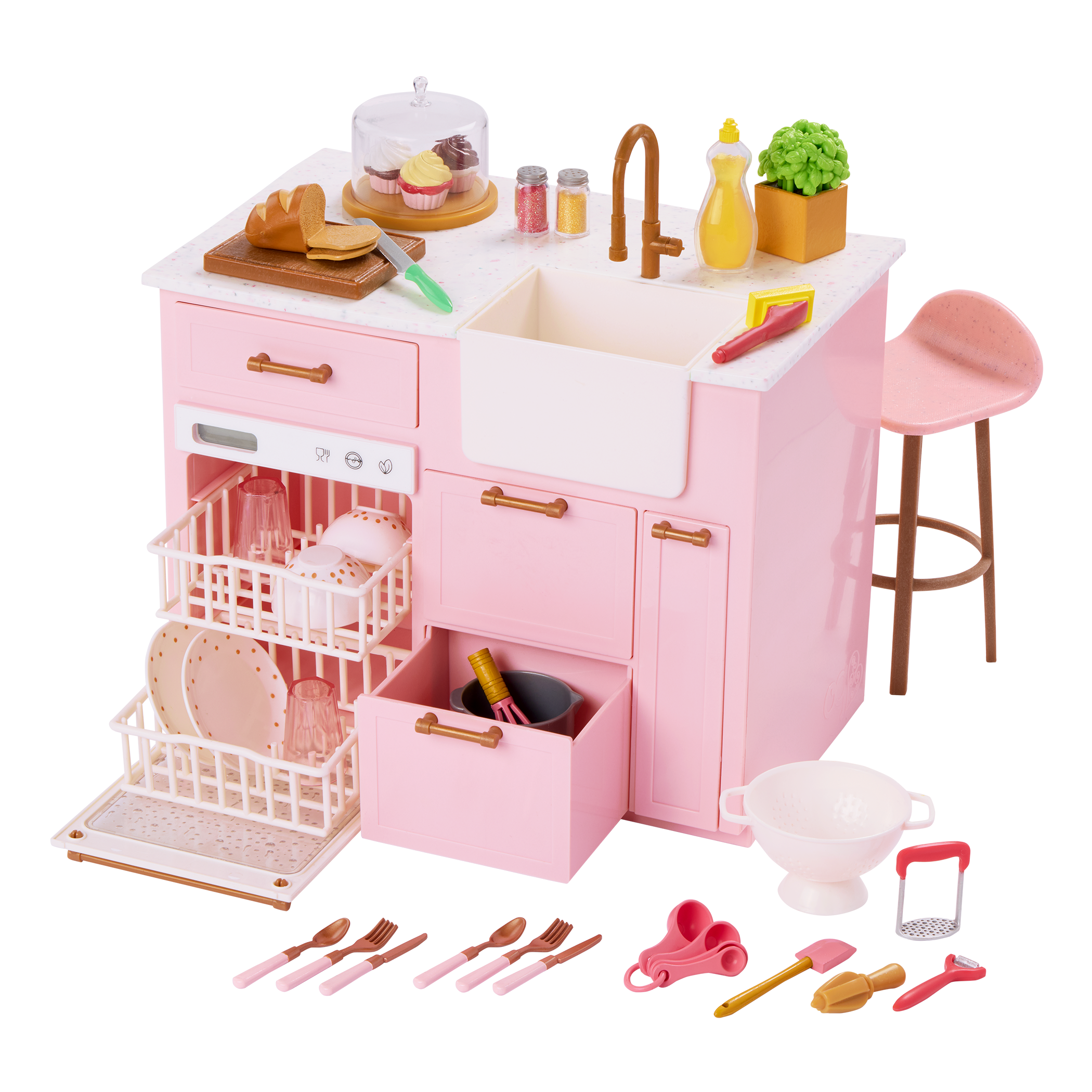 Modern Kitchen Barbie Kitchen Set Video Modern Kitchen Barbie Doll