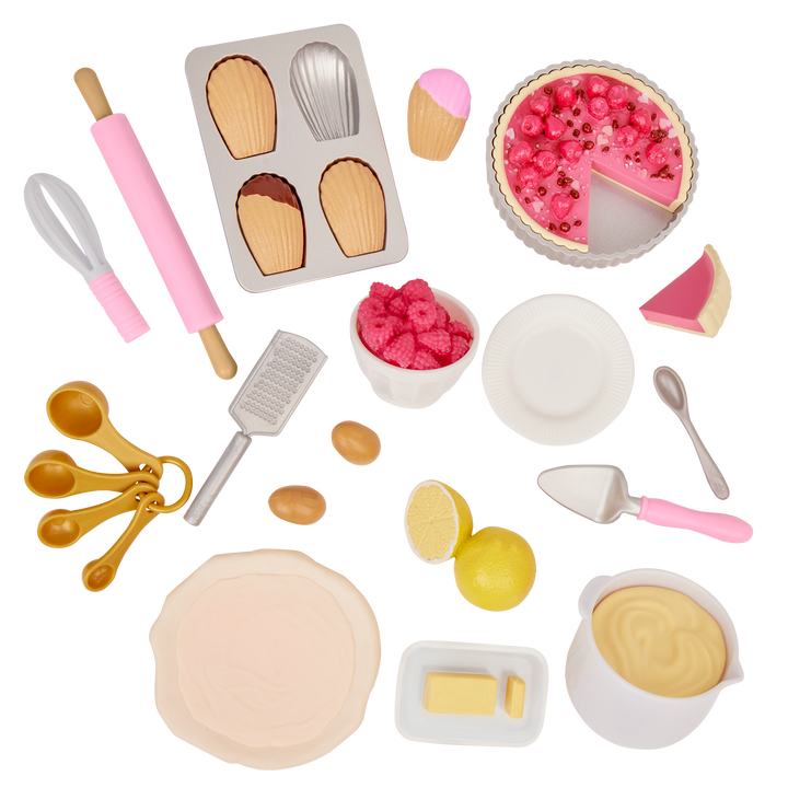 Tasty Pastry - Baking Playset for 46cm Dolls - Food Accessories for Doll - Doll Accessory - Our Generation UK
