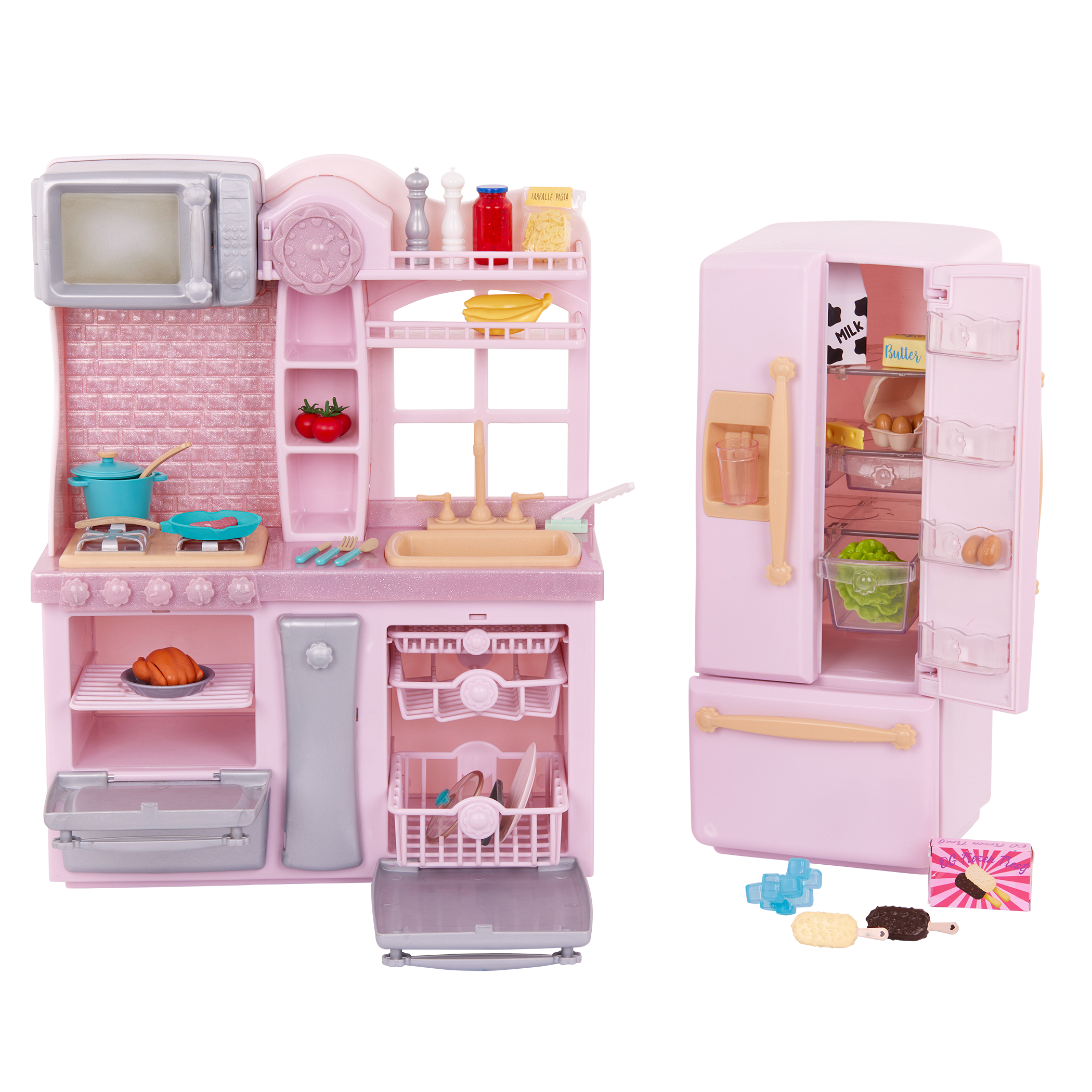 Gourmet Kitchen 46cm Doll Cooking Playset Our Generation Our Generation UK