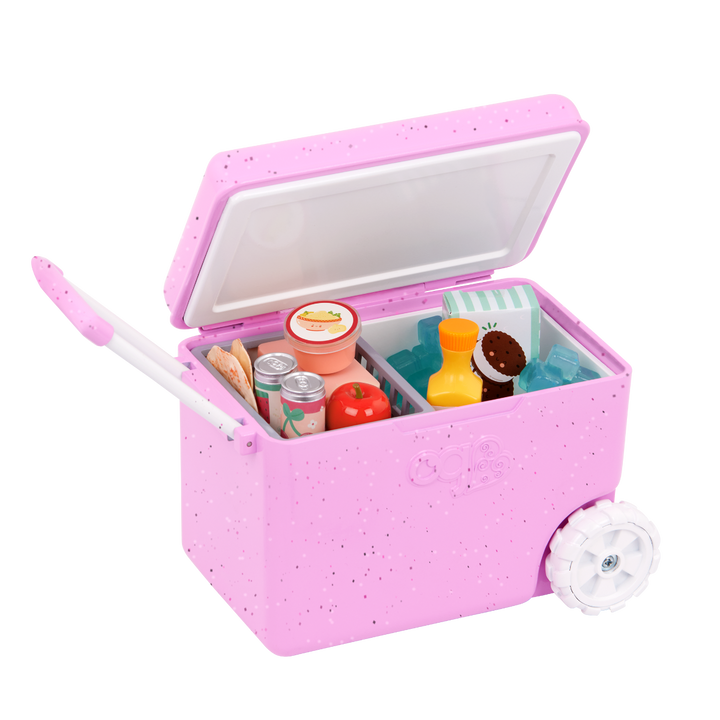 Camping Cool - Food Accessories for 46cm Dolls - Pink Cool & Play Food - Our Generation