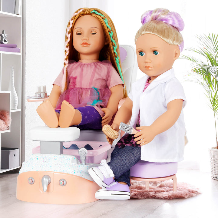 Yay Spa Day Chair - Doll Spa Accessory - Accessories for 46cm Dolls - Our Generation