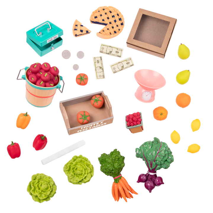 Farmers' Market Set with Everly and Rowan