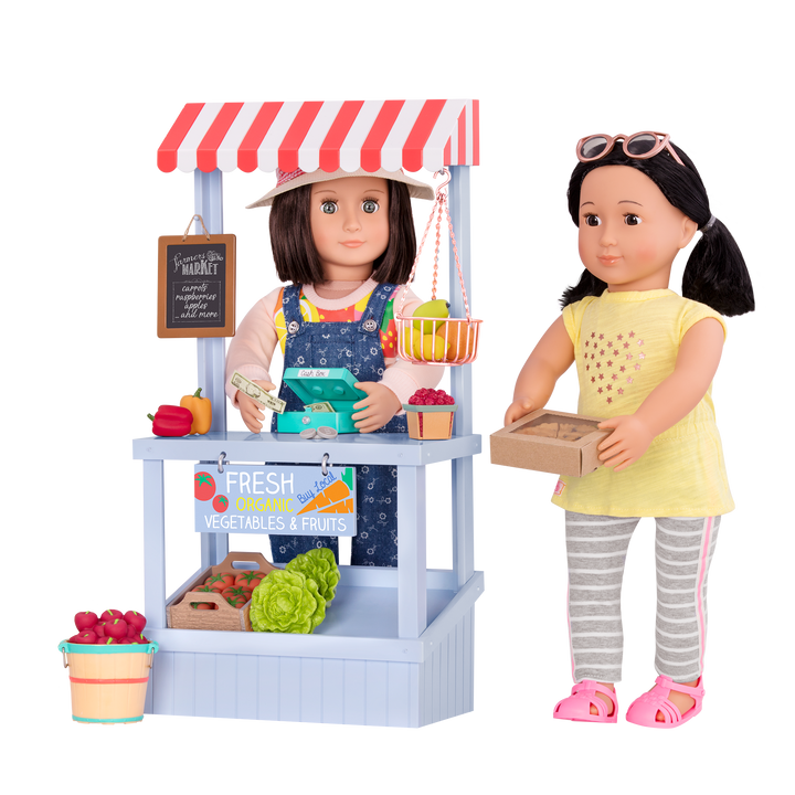 Farmers' Market Set with Everly and Rowan