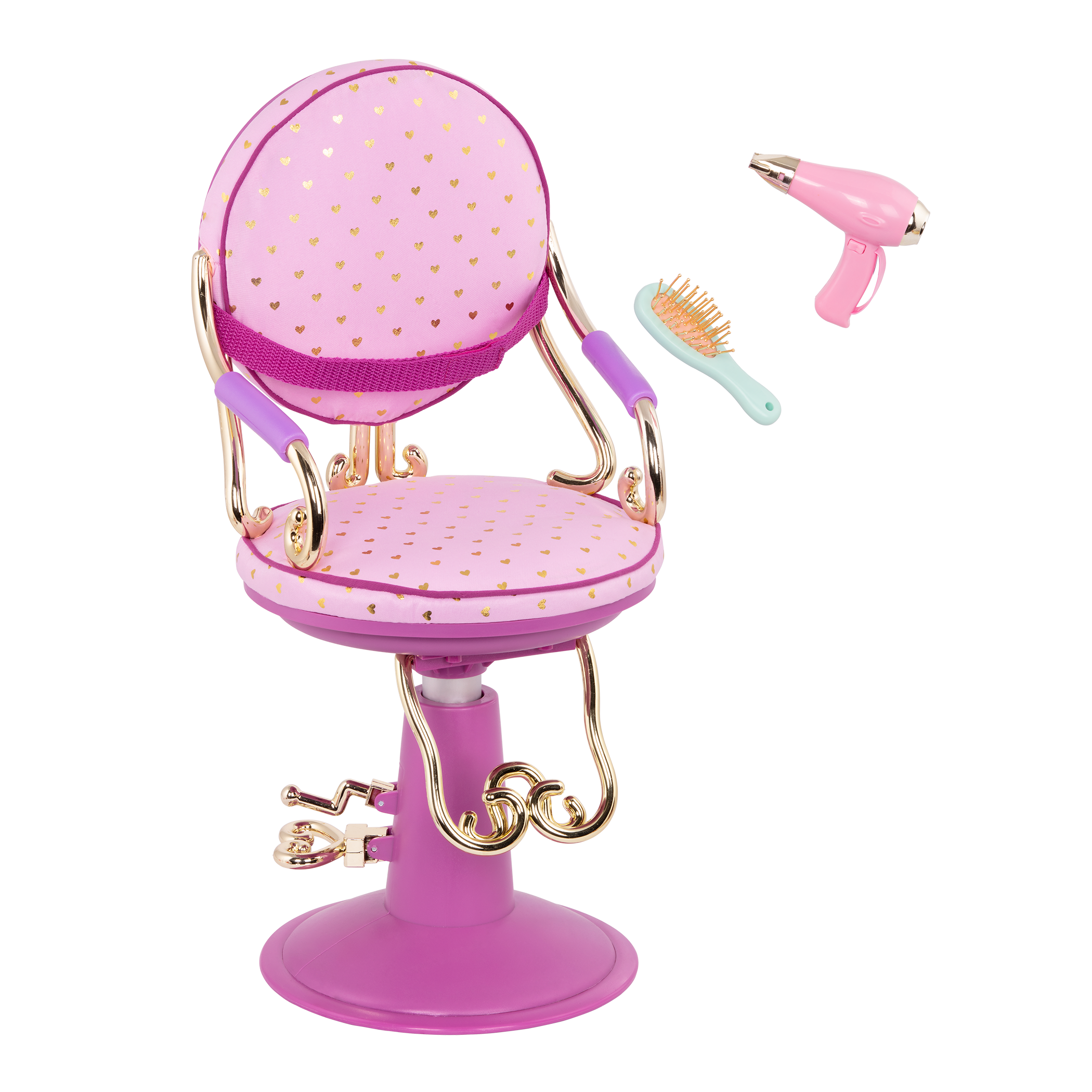 Doll hair salon chair sales