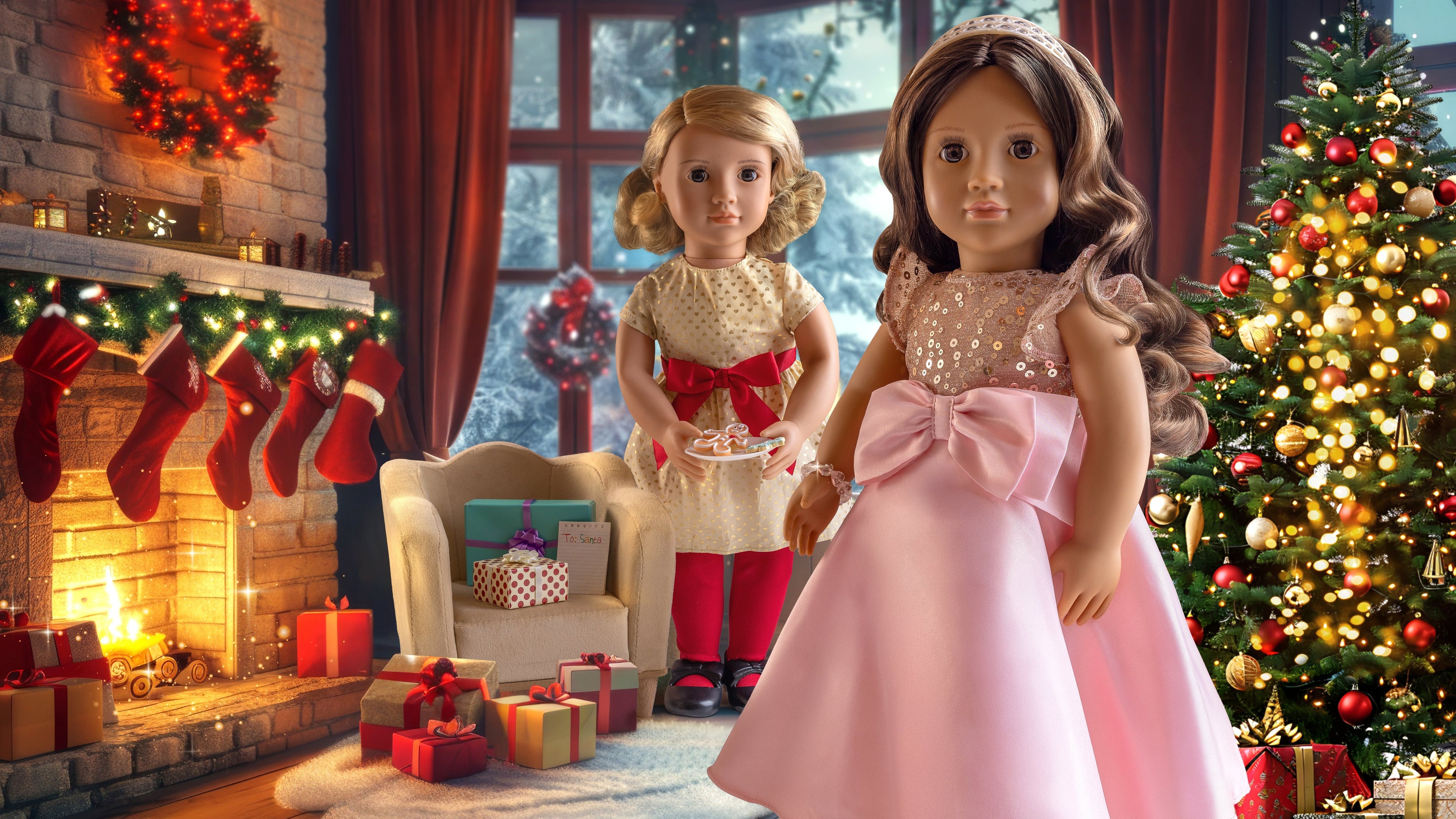 Our Generation Christmas Gift Ideas - Christmas Dolls - Noelle & Arya - Our Generation