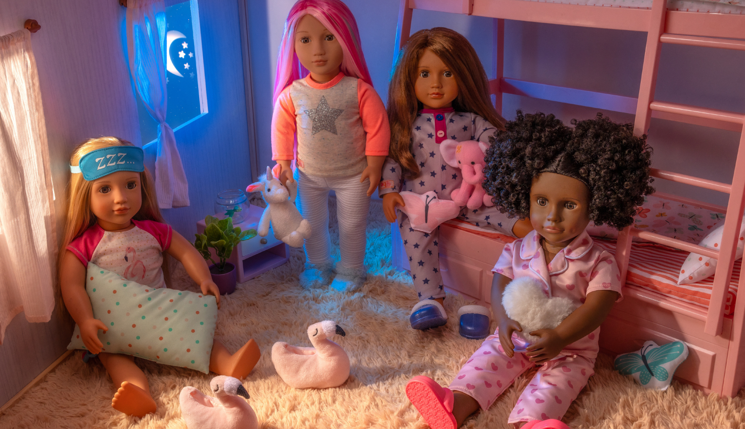 Pyjamas & Robes - Doll PJ Sets & Dressing Gowns - Doll Clothes - Our Generation UK