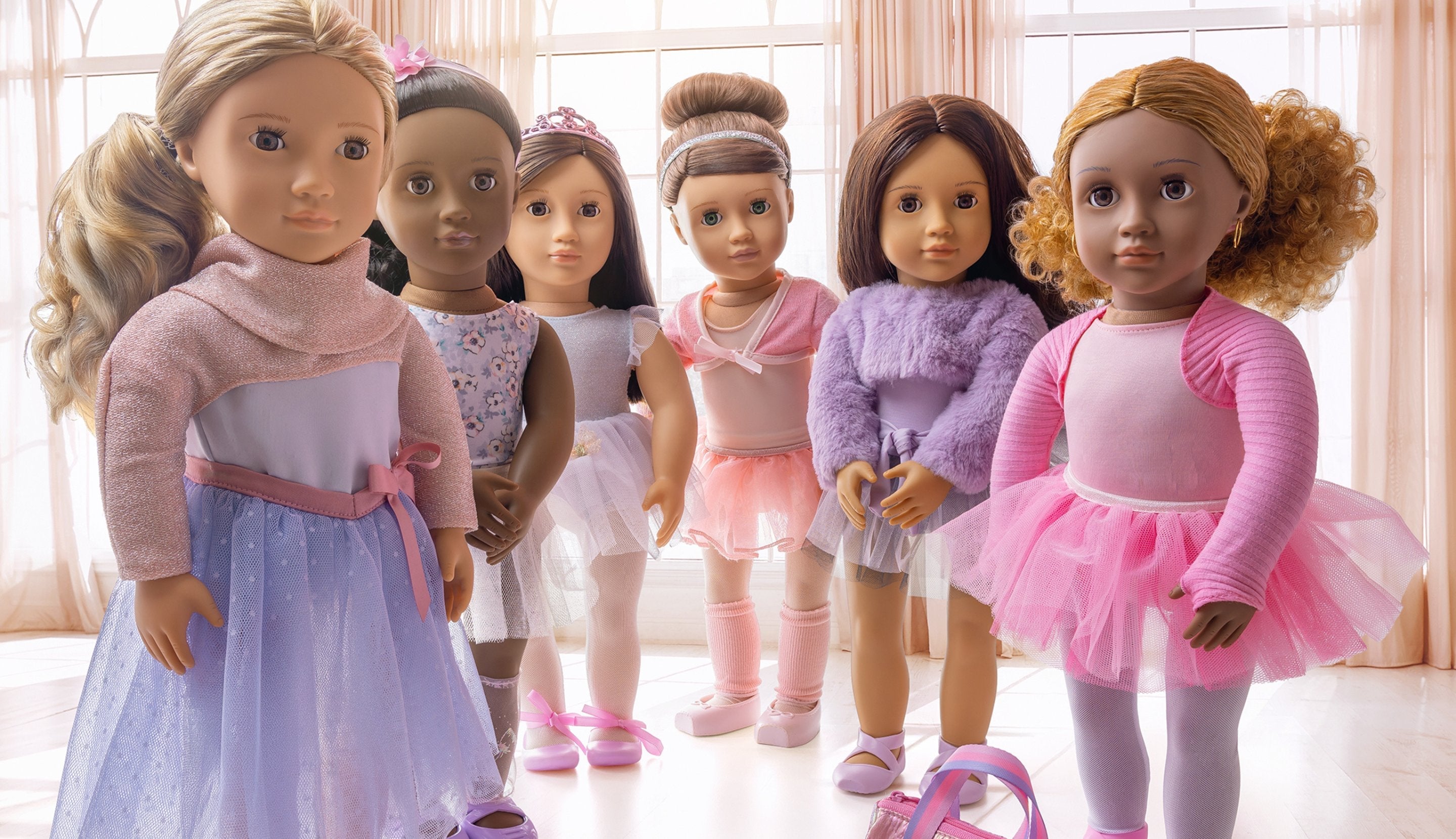 Ballet & Sports - Ballerina Dolls & Sport Accessories - Ages 3 Years + - Our Generation