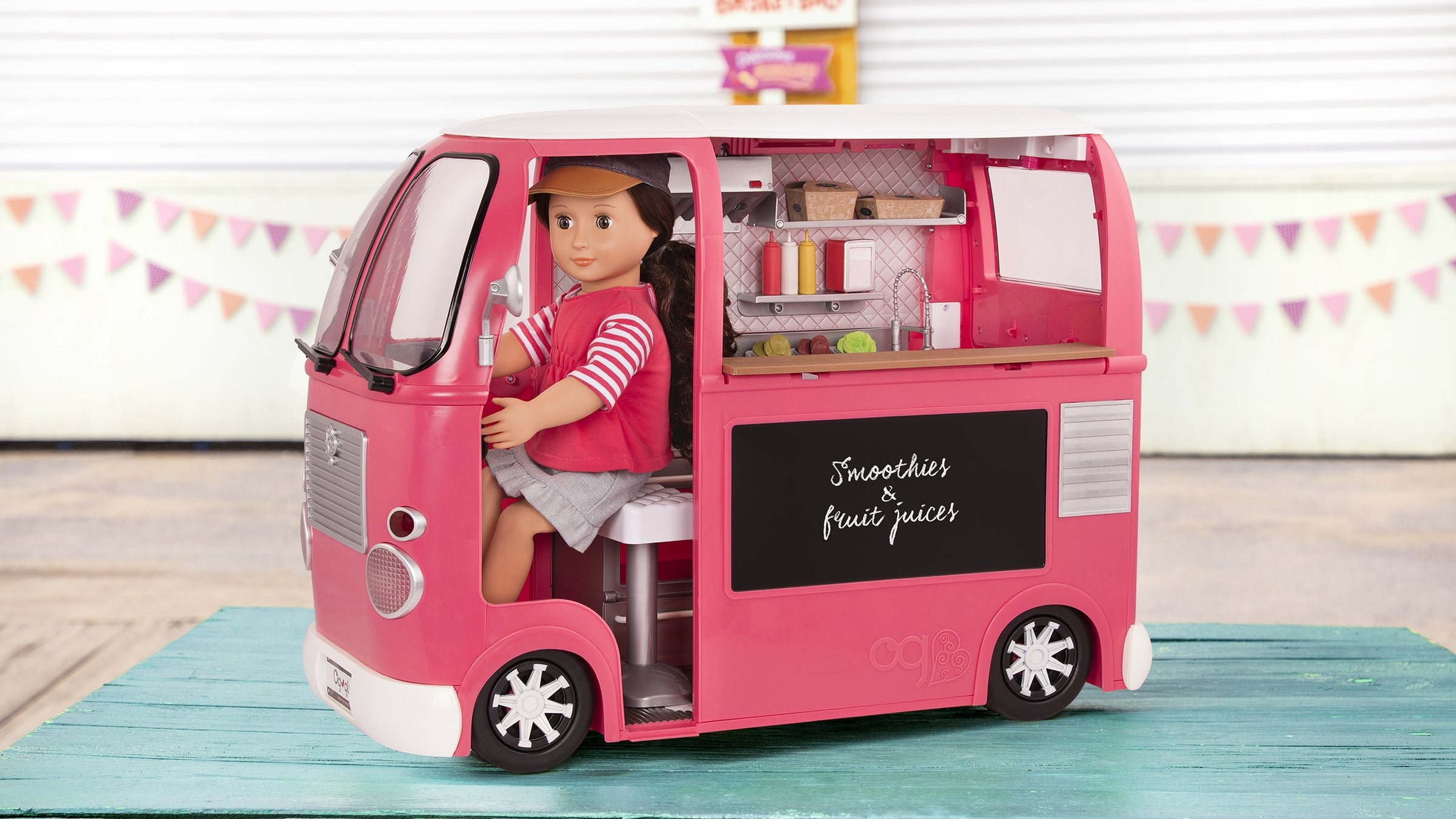 Vehicles - Cars for Dolls - Scooters, Car & Trucks - Accessory for 46cm Doll - Our Generation
