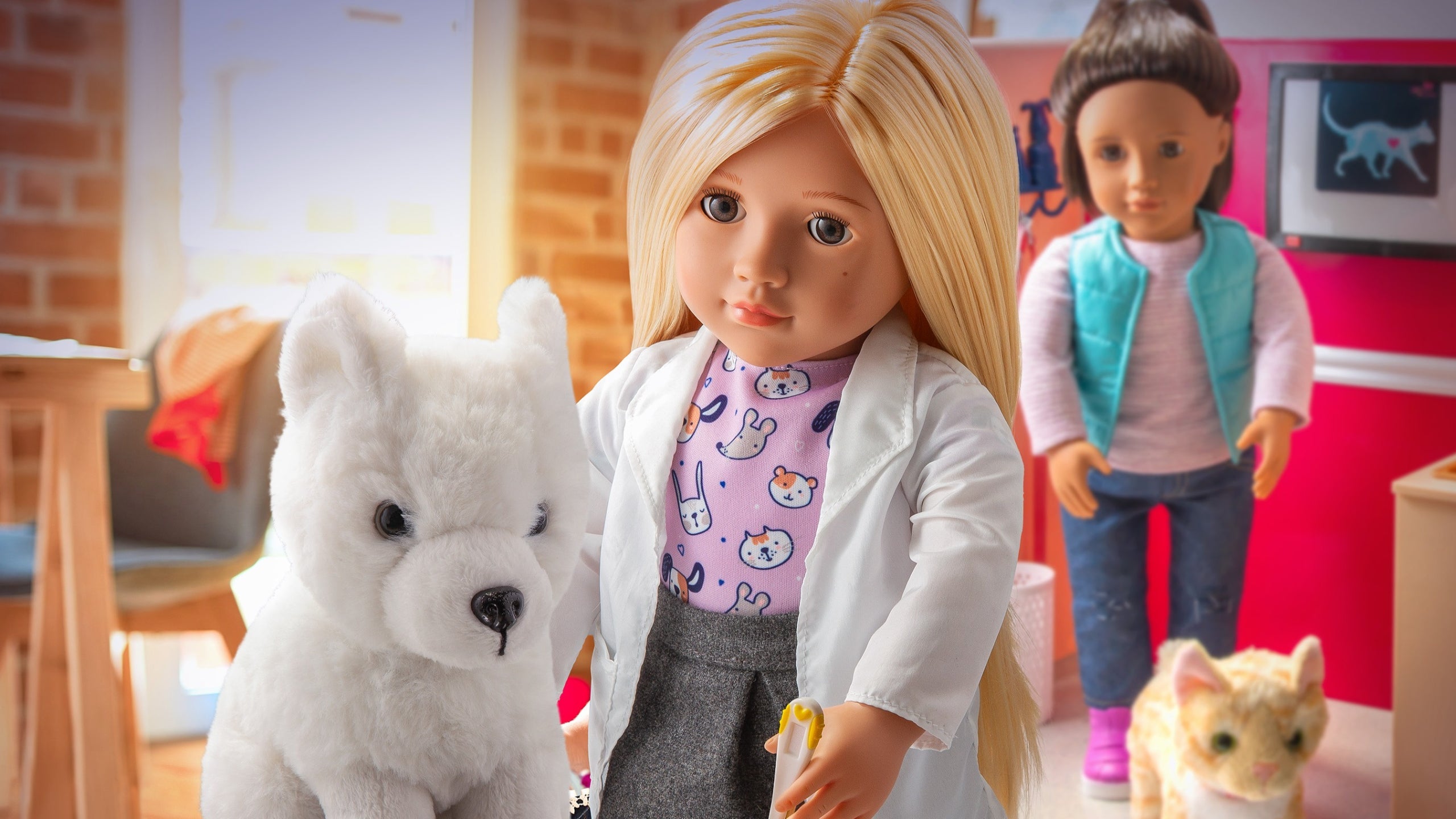 Pets - Dogs, Cats, Horses & Animals for 46cm Dolls - Pet Accessories - OG Vet Collection - Our Generation UK