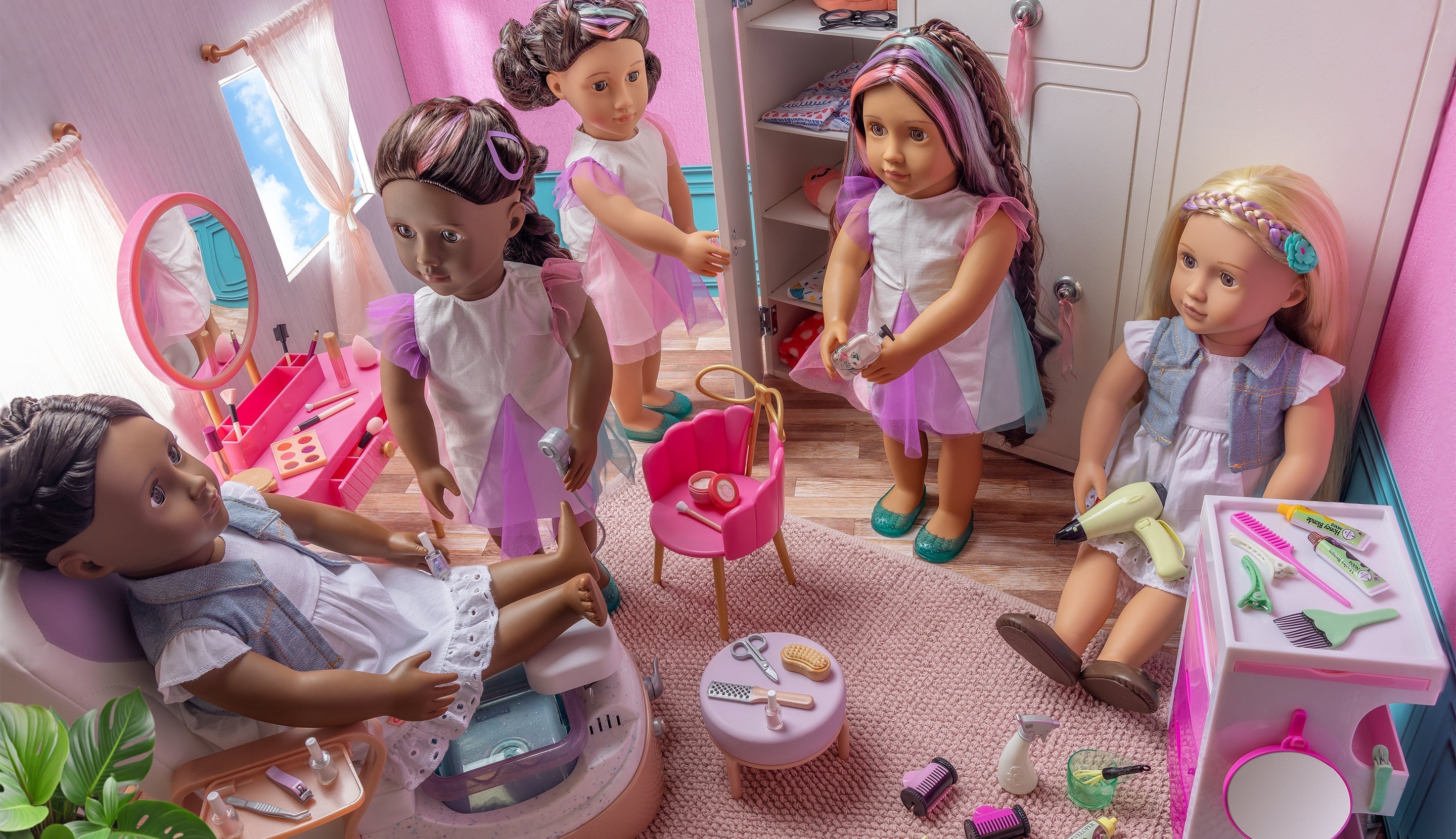 Fashion & Beauty - Fashion Dolls & Accessories - Hair Styling Accessories & Doll Fashion Accessories - Our Generation UK