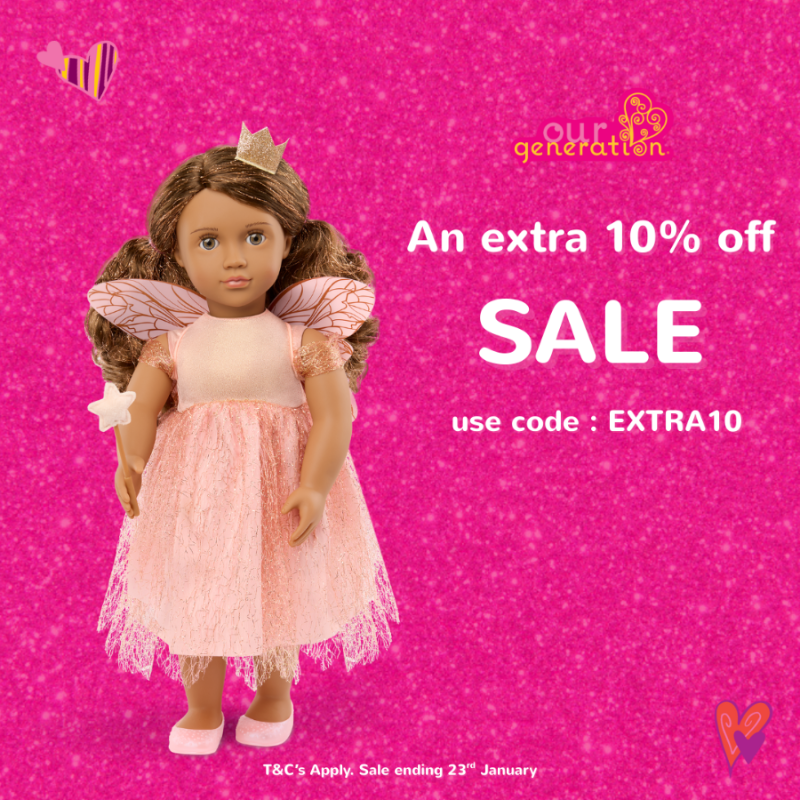 Up to 30% + an extra 10% off with code EXTRA10 - Our Generation