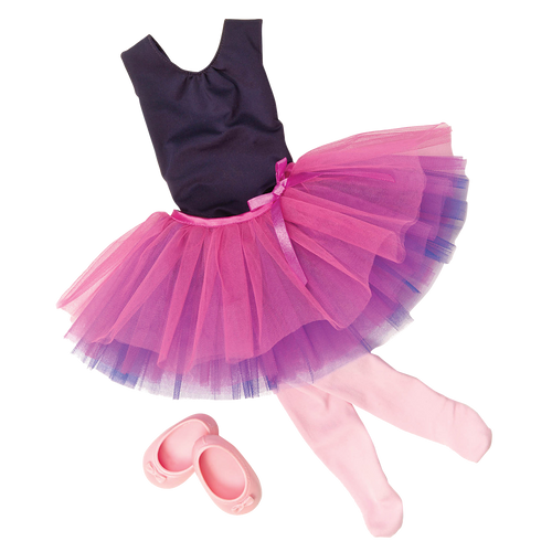 Dance Tulle You Drop  - Ballet Outfit for Dolls - Doll Clothing - Our Generation
