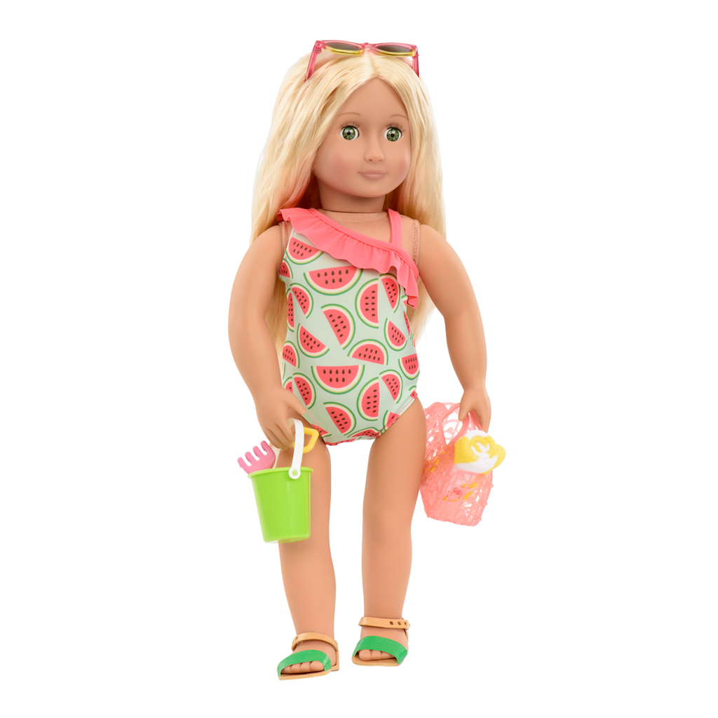 Slice of Fum - Swimming Costume & Beach Accessories - Clothing for Dolls - Our Generation UK