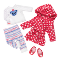 Snuggle Up - Doll PJ Set & Dressing Gown - Clothes for 46cm Dolls - Our Generation