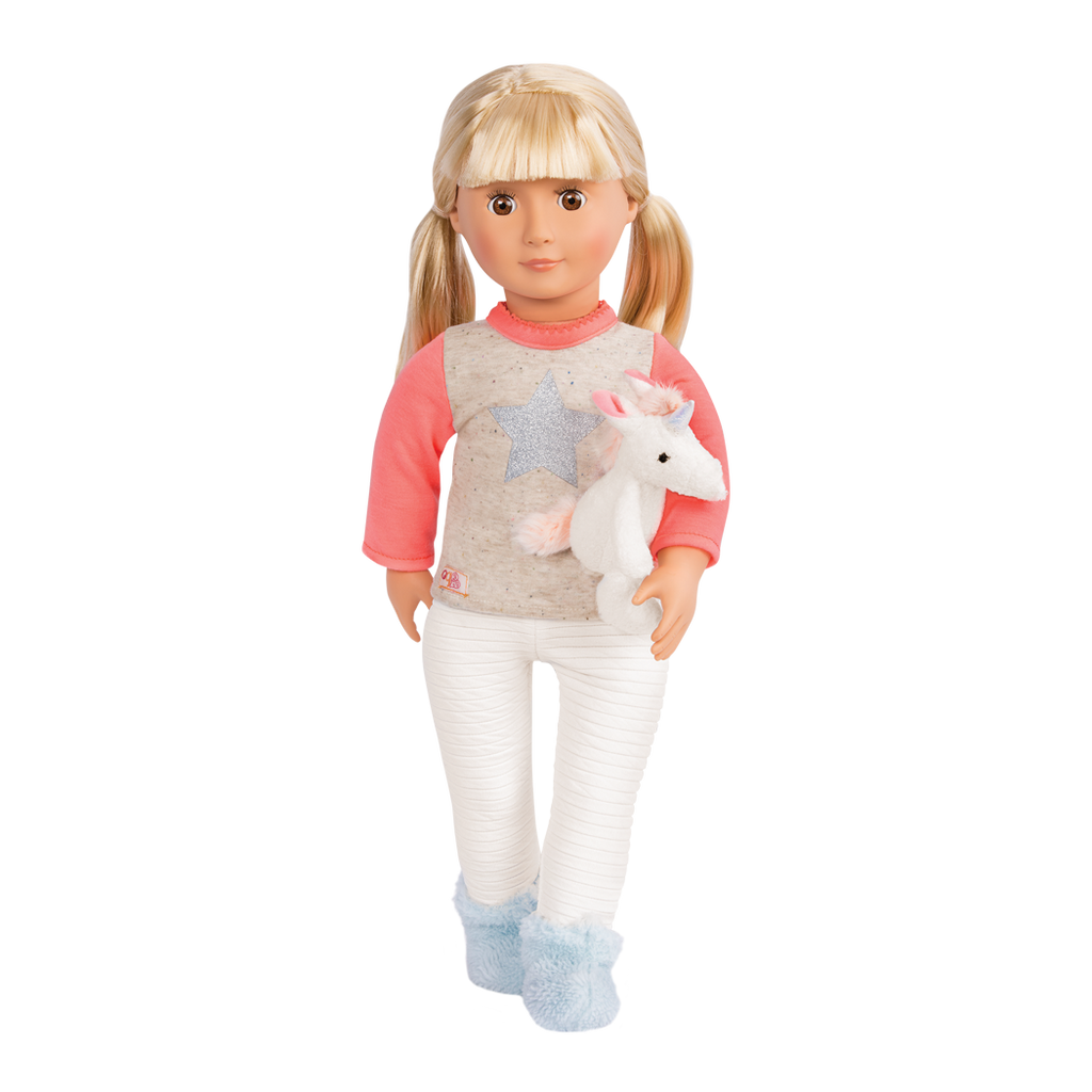 Unicorn Wishes  - Pyjama Outfit for 46cm Dolls - Doll Clothing - Our Generation