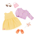 Sunshine and Stars - Summer Outfit for 46cm Dolls - Dress for Dolls - Our Generation UK