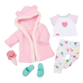 Ice Cream Dreams - Doll Pyjama Set & Dressing Gown - Clothes for Dolls - Our Generation