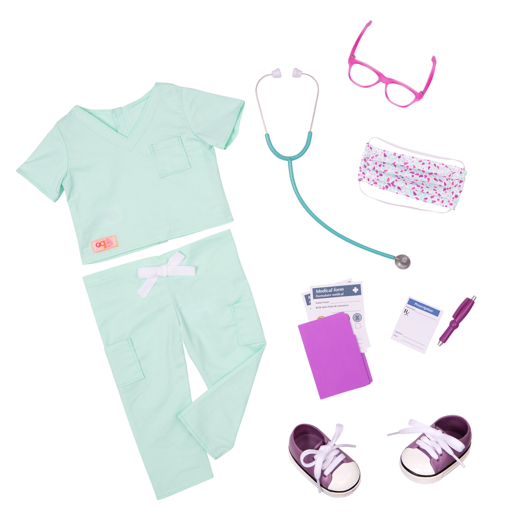 Sweet Surgeon - 46cm Doctor Outfit for Dolls - Our Generation