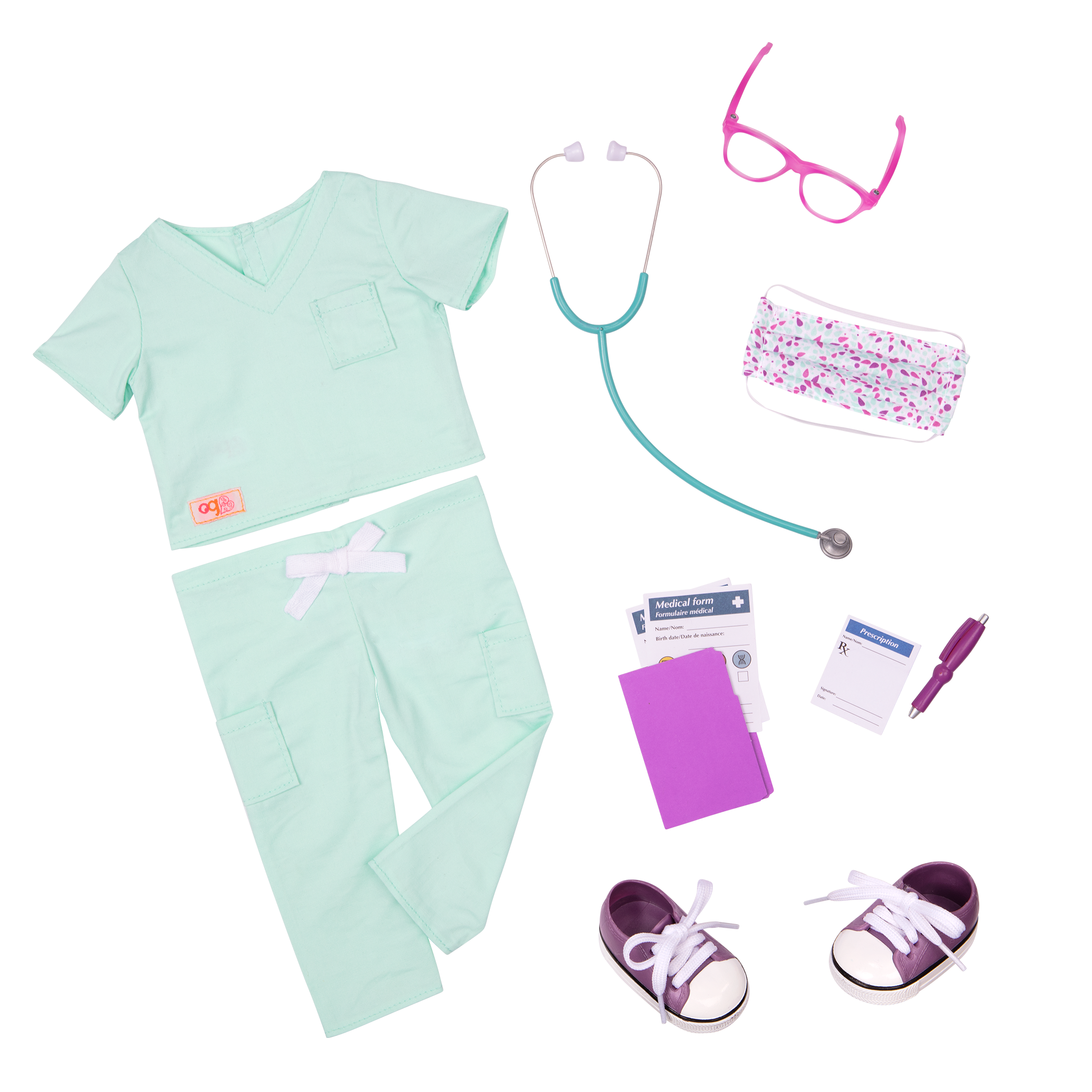 Sweet Surgeon - 46cm Doctor Outfit for Dolls - Our Generation
