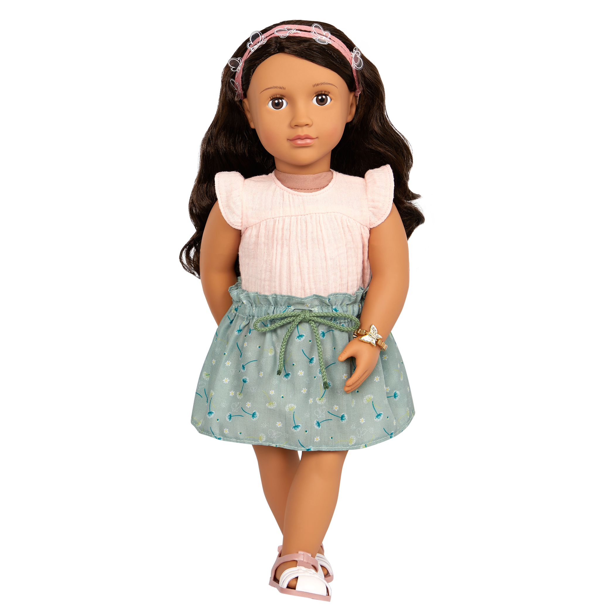 All Aflutter  - Top & Skirt - Doll Clothes - Our Generation