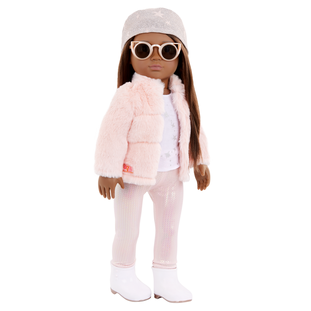 Fancy & Furry - Winter Outfit for 46cm Dolls - Top & Bottom - Our Generation UK