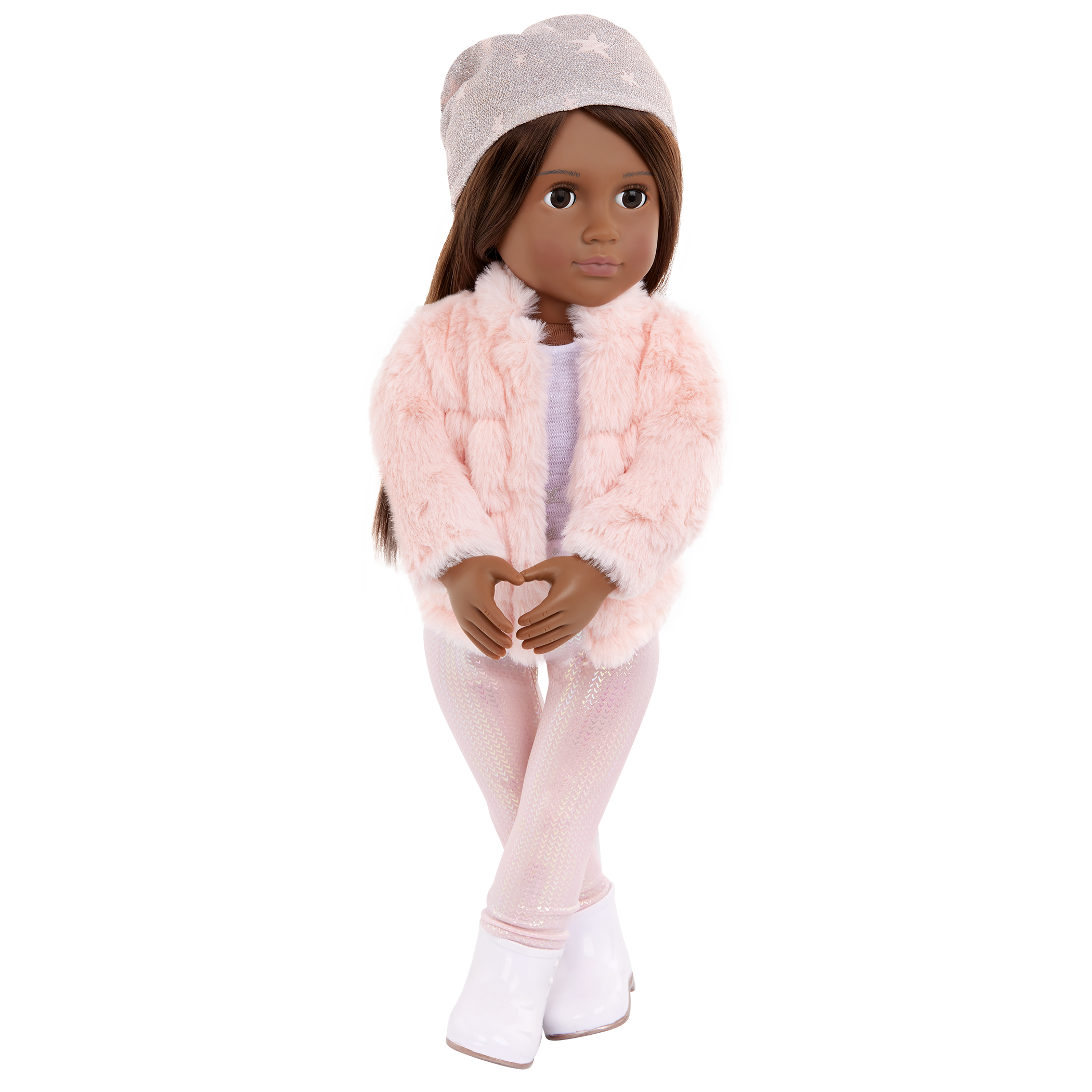 Fancy & Furry - Winter Outfit for 46cm Dolls - Top & Bottom - Our Generation UK