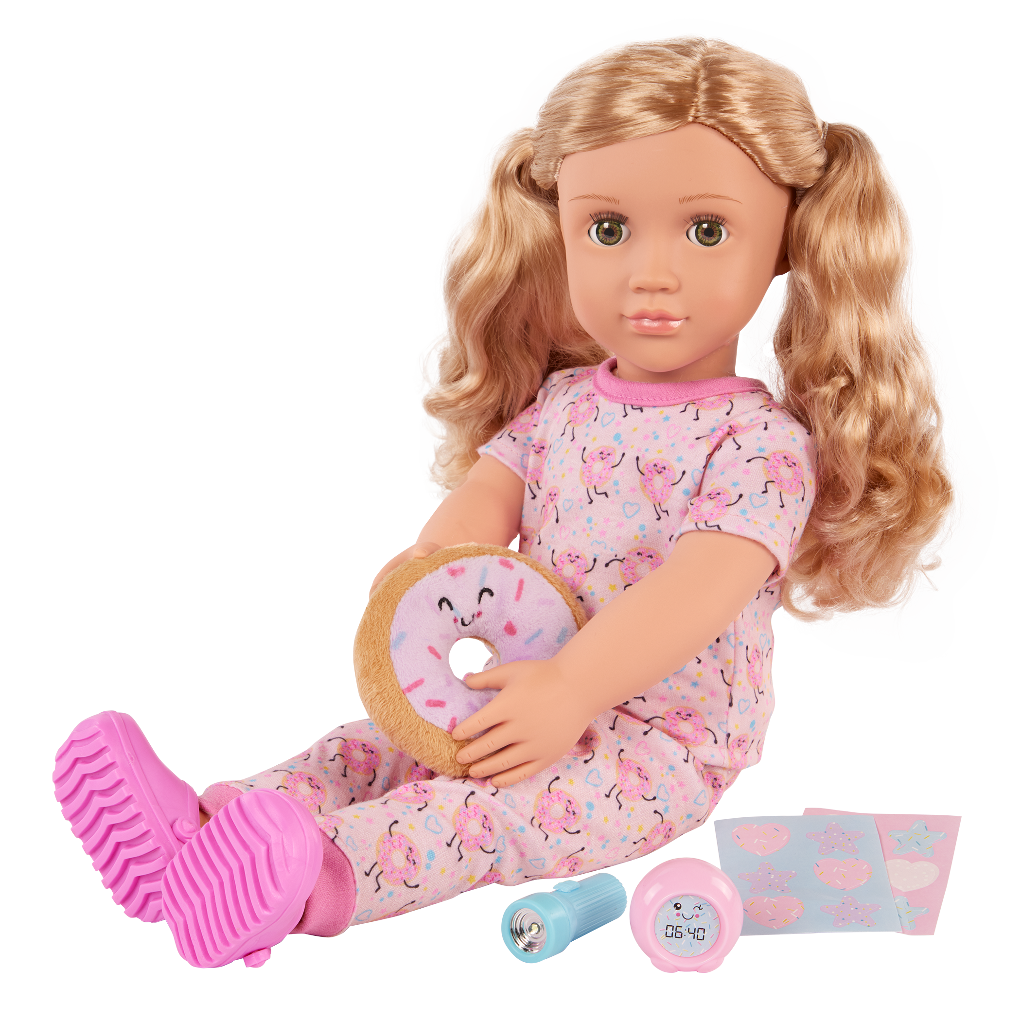 Dreaming of Doughnuts - Pyjama Set for 46cm Dolls - Doll Clothing - Our Generation UK