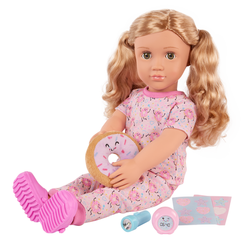 Dreaming of Doughnuts - Pyjama Set for 46cm Dolls - Doll Clothing - Our Generation UK