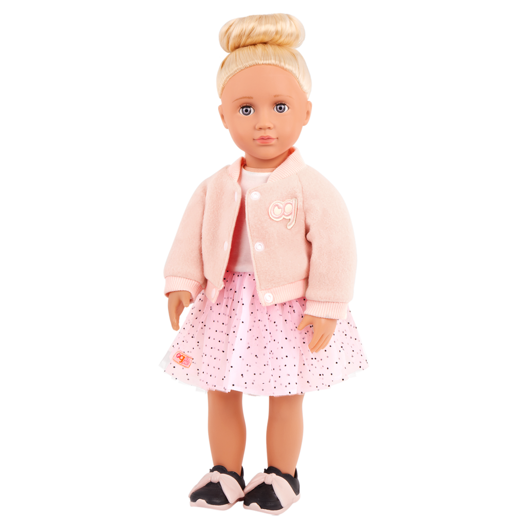 Ballet Academy - Outfit for 46cm Dolls - Pink Dress & Jacket - Our Generation