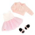Ballet Academy - Outfit for 46cm Dolls - Pink Dress & Jacket - Our Generation
