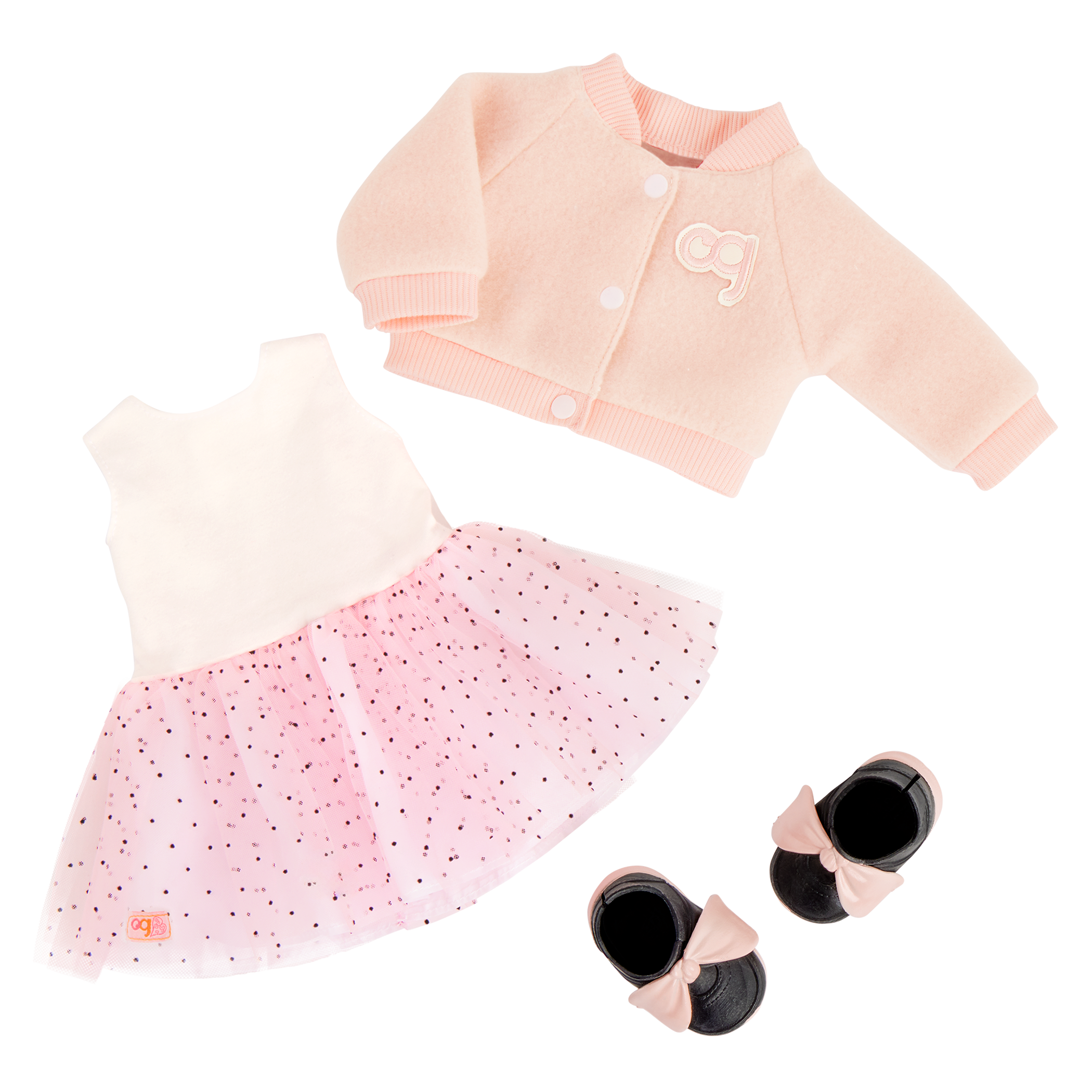 Ballet Academy - Outfit for 46cm Dolls - Pink Dress & Jacket - Our Generation