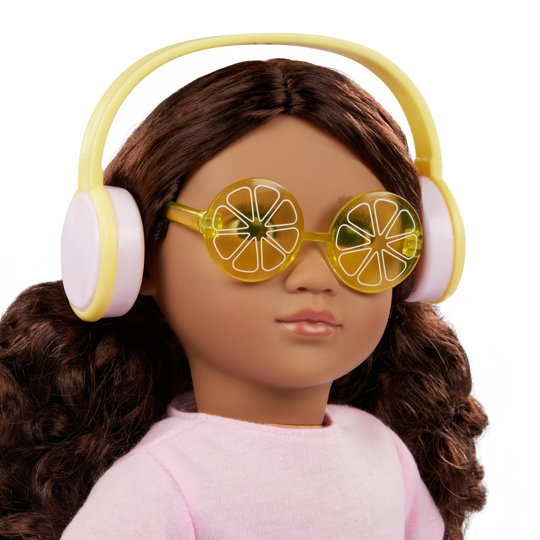 Rollerblades & Lemonade - Colourful Outdoor Outfits with Rollerblades - Skirt & Top - Doll Clothes - Our Generation