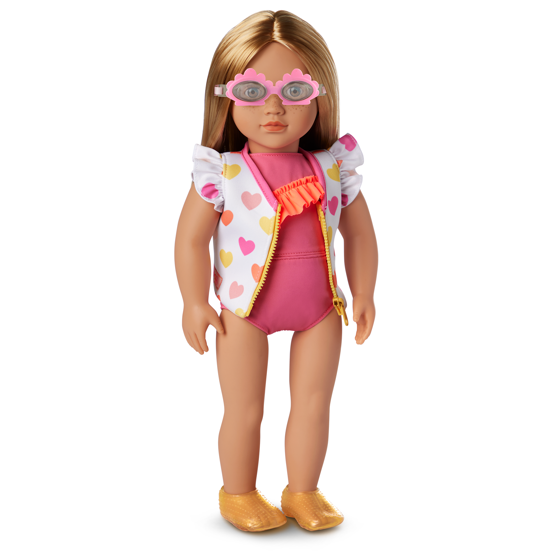 Love to Swim - Swimwear for 46cm Dolls - Beach Clothing for Dolls - Our Generation