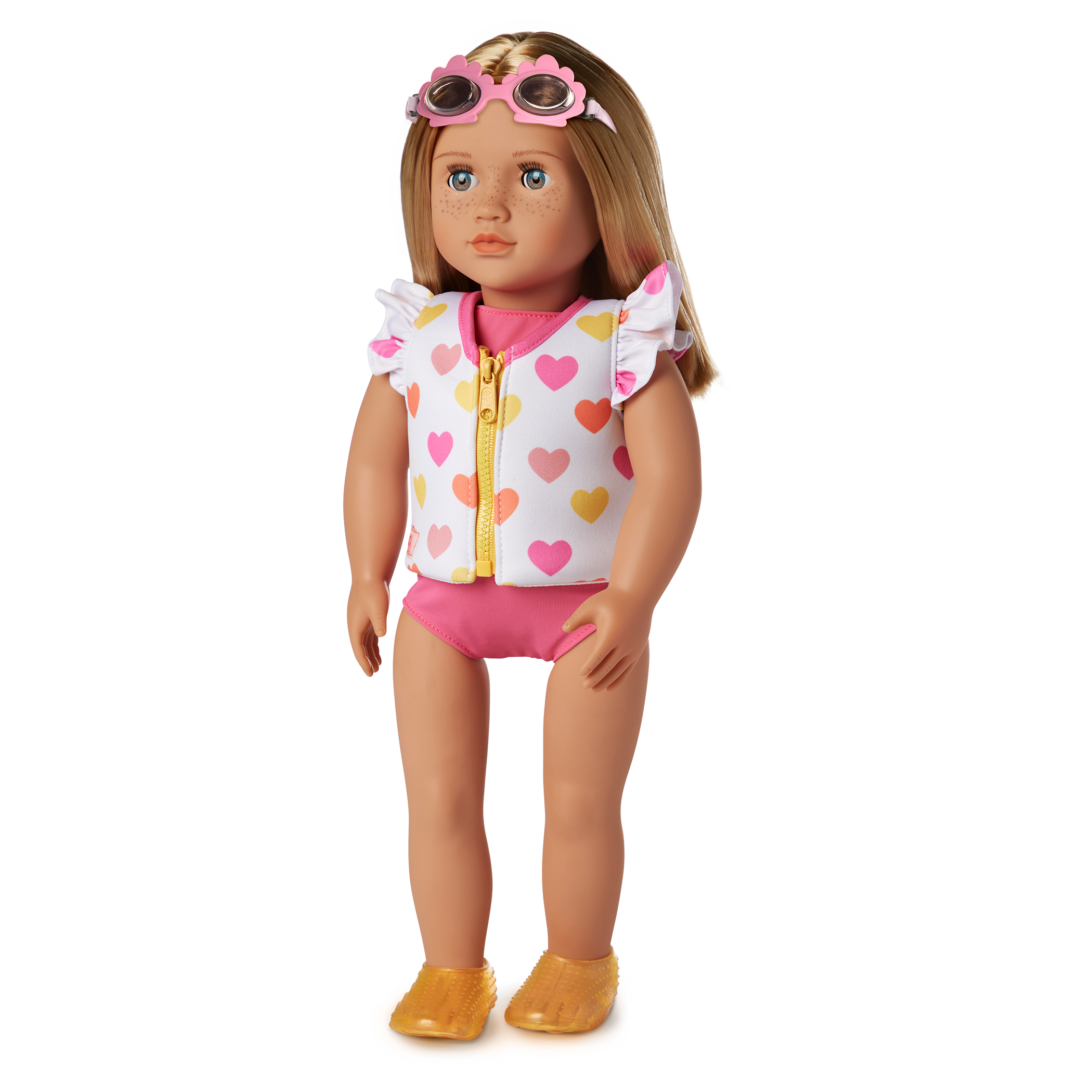 Love to Swim - Swimwear for 46cm Dolls - Beach Clothing for Dolls - Our Generation