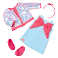 Shine All Day - Dress & Jacket for Dolls - Doll Clothing - Our Generation