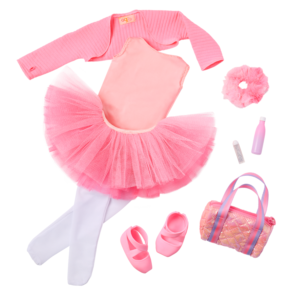 Ballet Dreams - Ballerina Outfit for 46cm Dolls - Pink Tutu - Doll Clothing - Our Generation UK