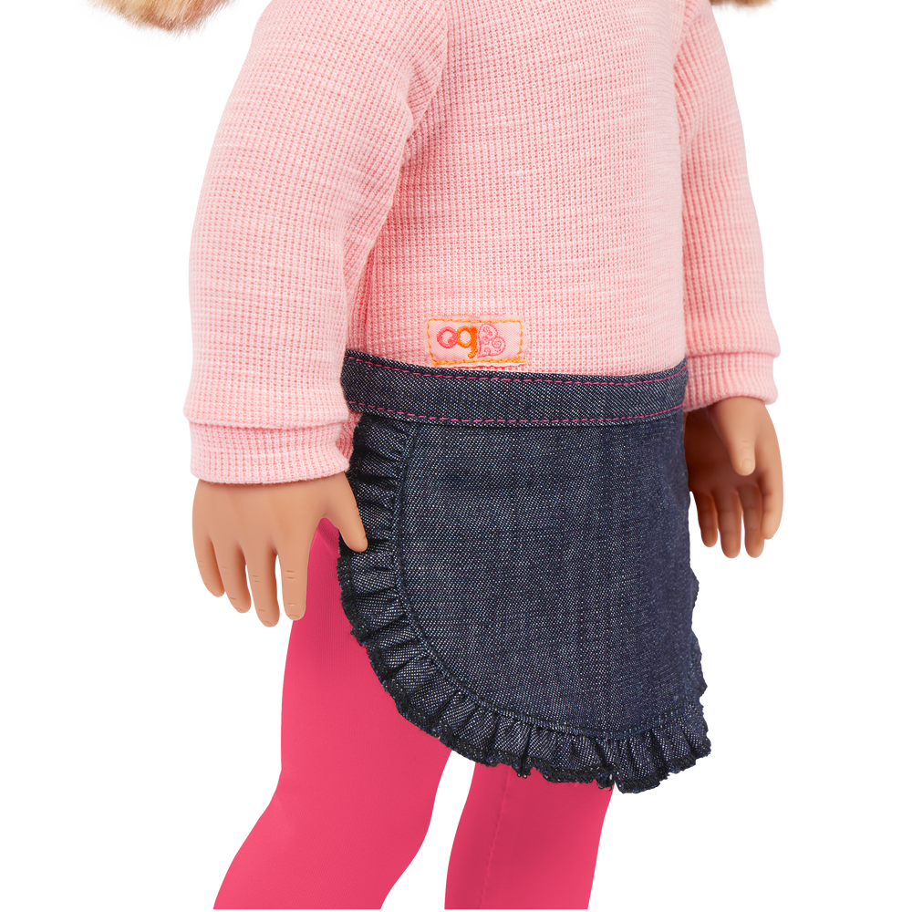 Ready for Chocolate - Baking Outfit for OG Dolls - Outfit with Baking Accessories - Our Generation UK