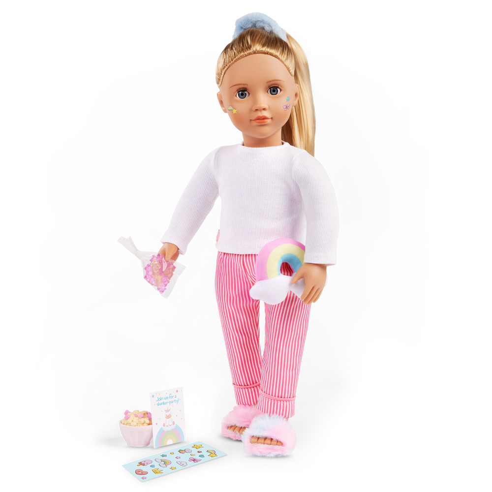 Slumber Magic - 46cm Doll Pyjama Set - PJ's & Sleepover Accessories - Doll Clothes - Our Generation