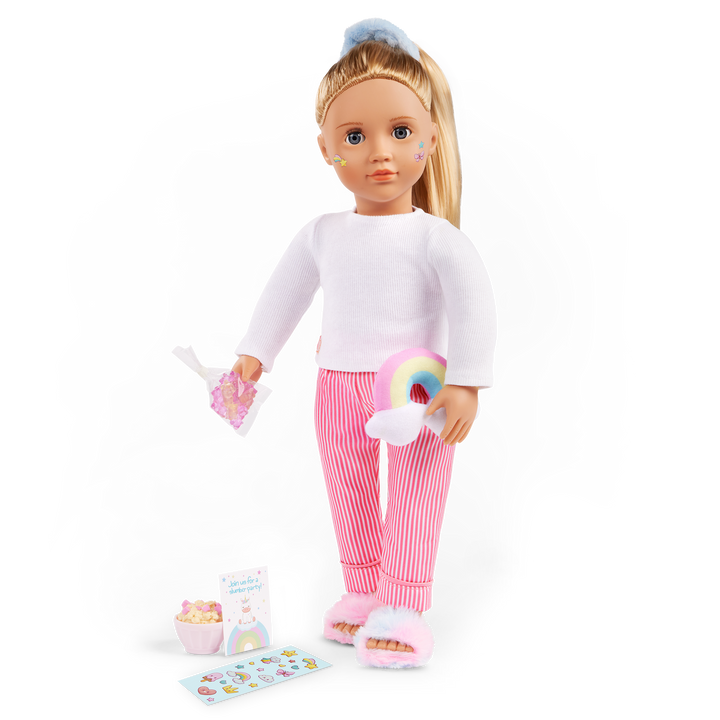Slumber Magic - 46cm Doll Pyjama Set - PJ's & Sleepover Accessories - Doll Clothes - Our Generation