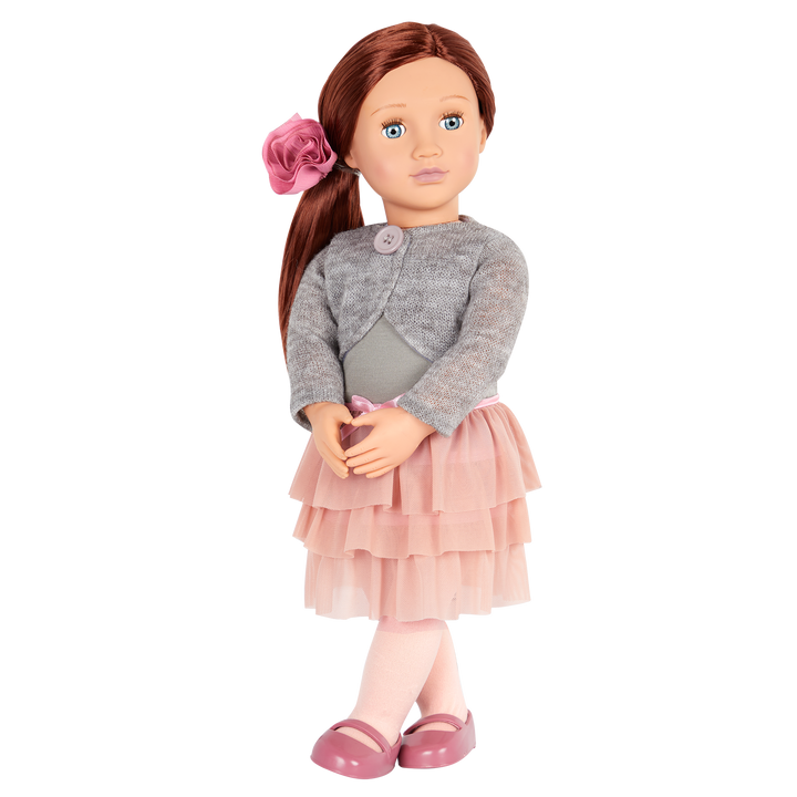 Ayla - 46cm Fashion Doll - OG Doll with Red Hair & Blue Eyes - Toys for Children Ages 3 Years + - Our Generation UK