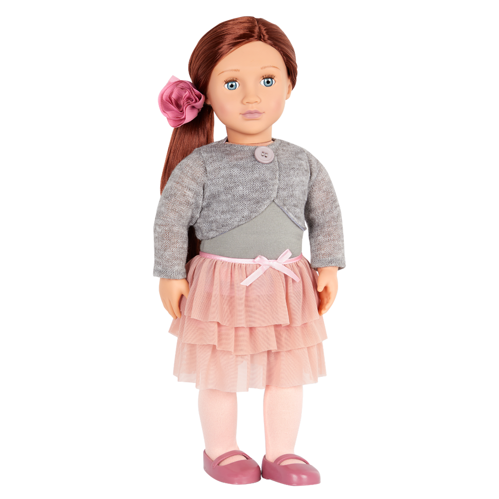 Ayla - 46cm Fashion Doll - OG Doll with Red Hair & Blue Eyes - Toys for Children Ages 3 Years + - Our Generation UK