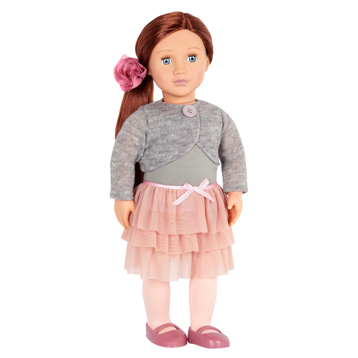 Ayla - 46cm Fashion Doll - OG Doll with Red Hair & Blue Eyes - Toys for Children Ages 3 Years + - Our Generation UK