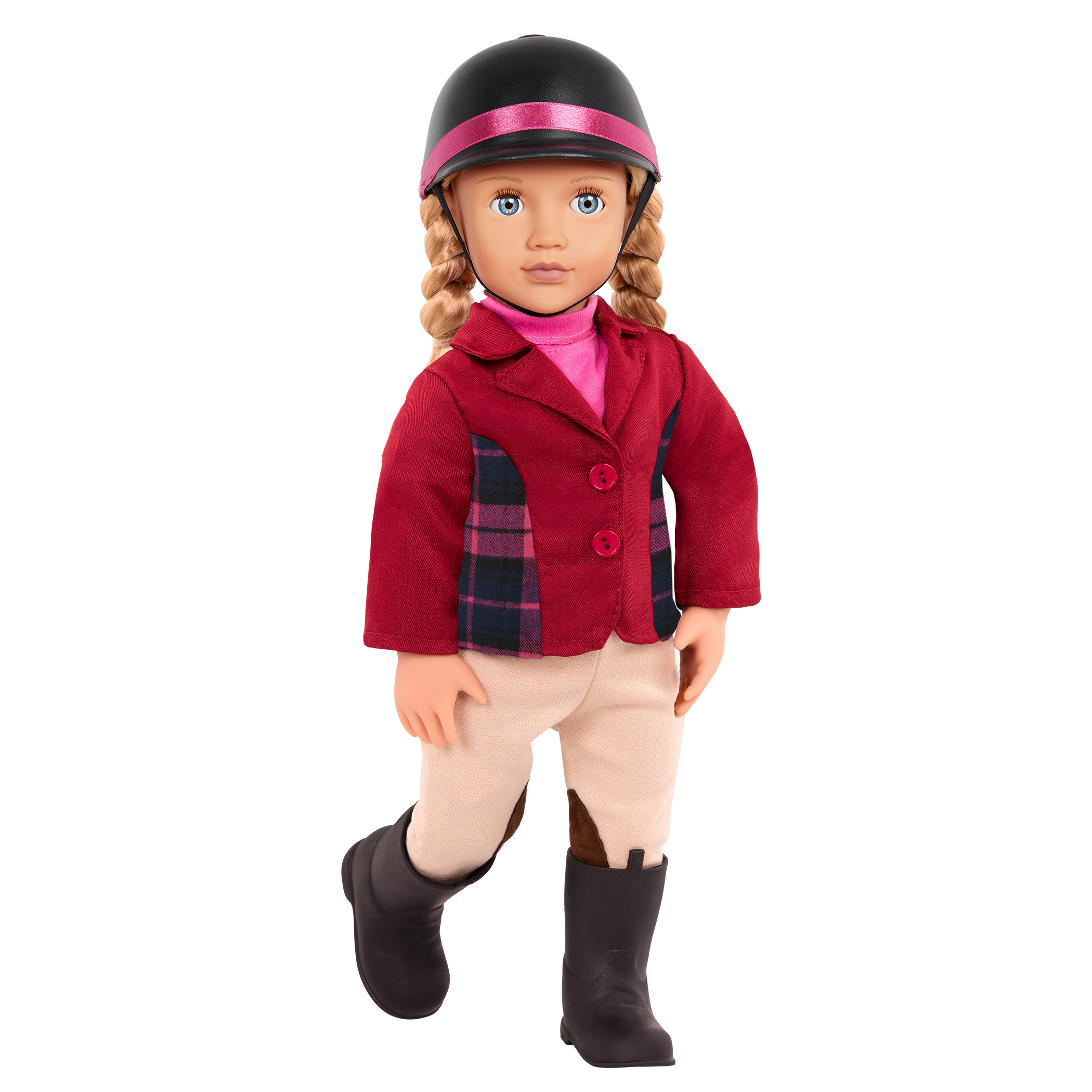 Lily Anna - 46cm Equestrian Doll - OG Doll with Blue Eyes & Blonde Hair - Gifts for Kids - Our Generation UK