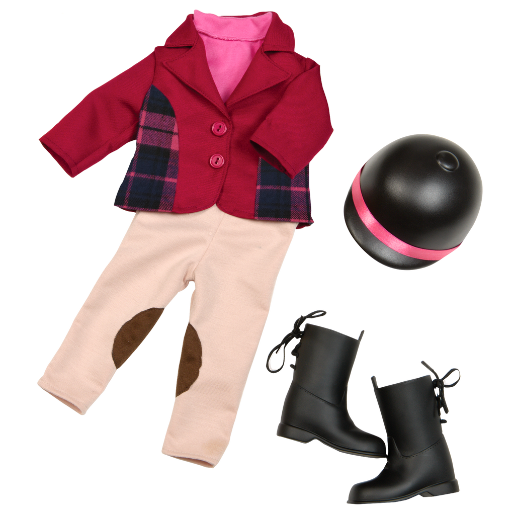 Lily Anna - 46cm Equestrian Doll - OG Doll with Blue Eyes & Blonde Hair - Gifts for Kids - Our Generation UK