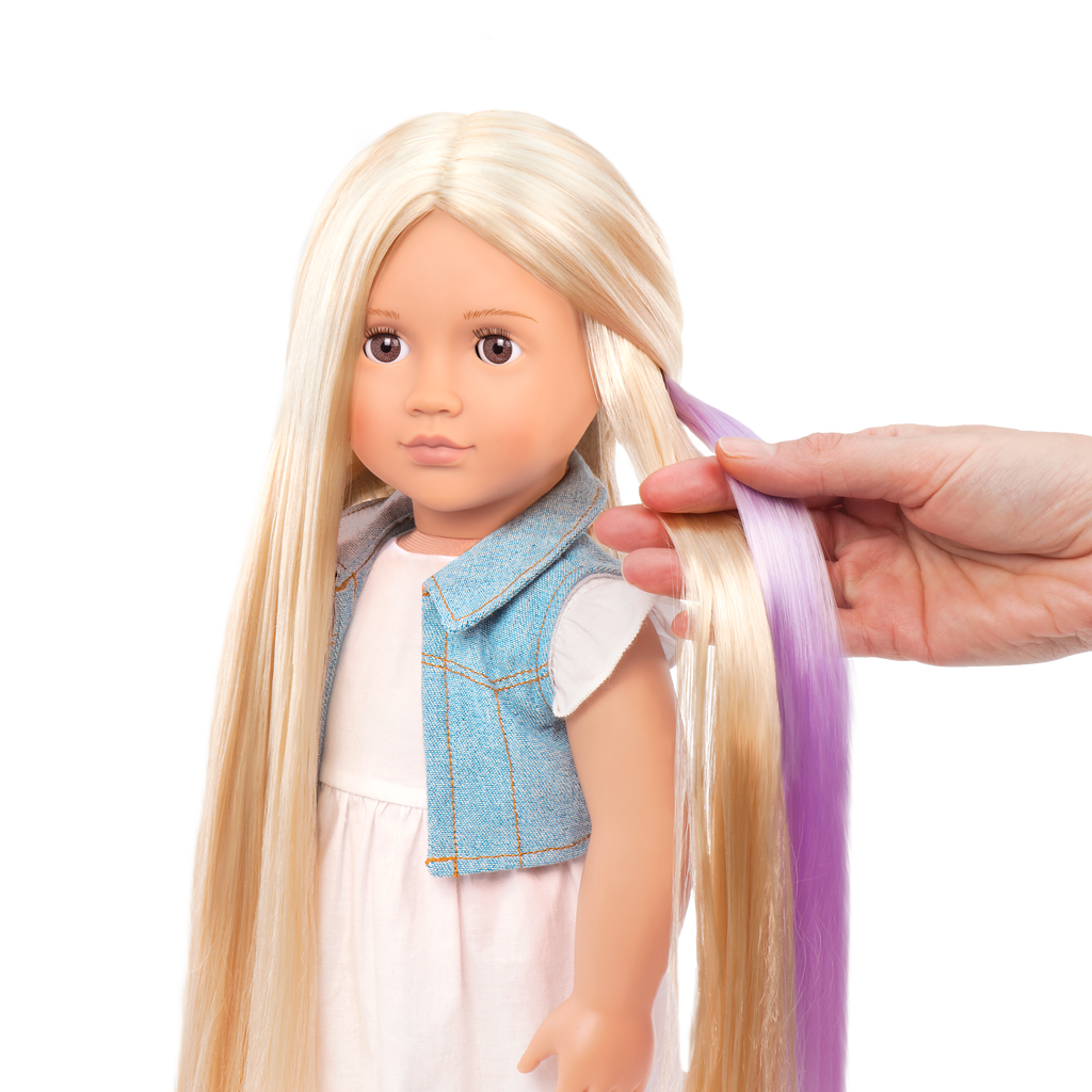Phoebe - 46cm Hairplay Doll - OG Doll with Blonde Hair & Brown Eyes - Gift Ideas for Kids Ages 3 Years + - Our Generation UK