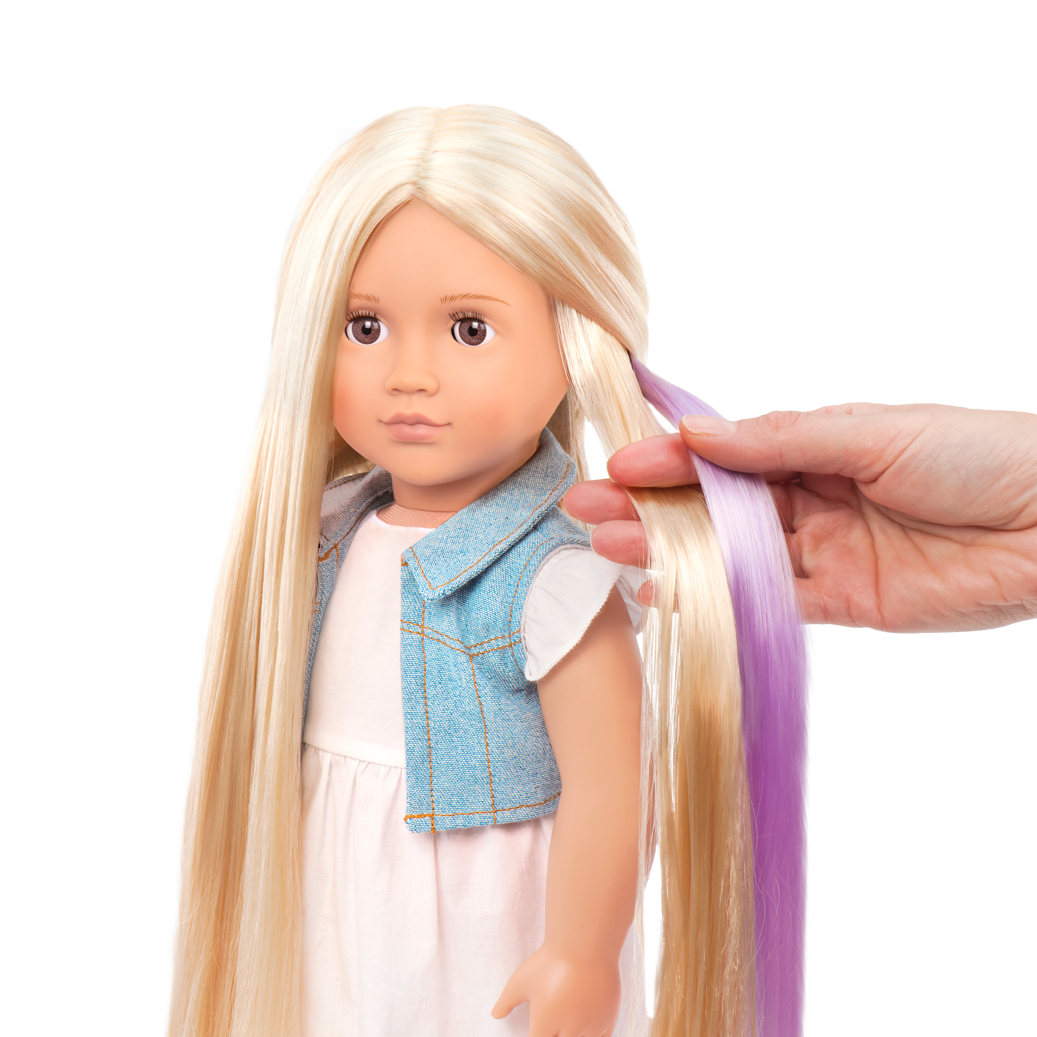 Phoebe - 46cm Hairplay Doll - OG Doll with Blonde Hair & Brown Eyes - Gift Ideas for Kids Ages 3 Years + - Our Generation UK
